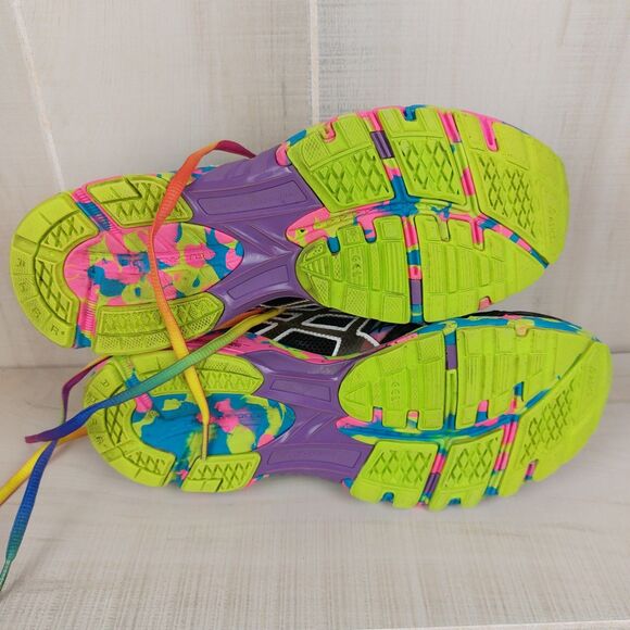 Asics GEL-Noosa Tri 8 Women's Size 8.5 T356N Running Shoes Triathlon Neon - Picture 6 of 7